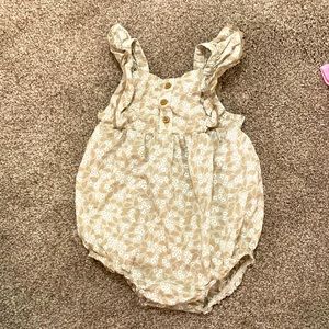 Floral Baby Girl Romper